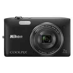 Kit Camara Digital Nikon Coolpix S3500 Negra 201 Mp Zo 7x Hd Lcd 27 Litio Funda